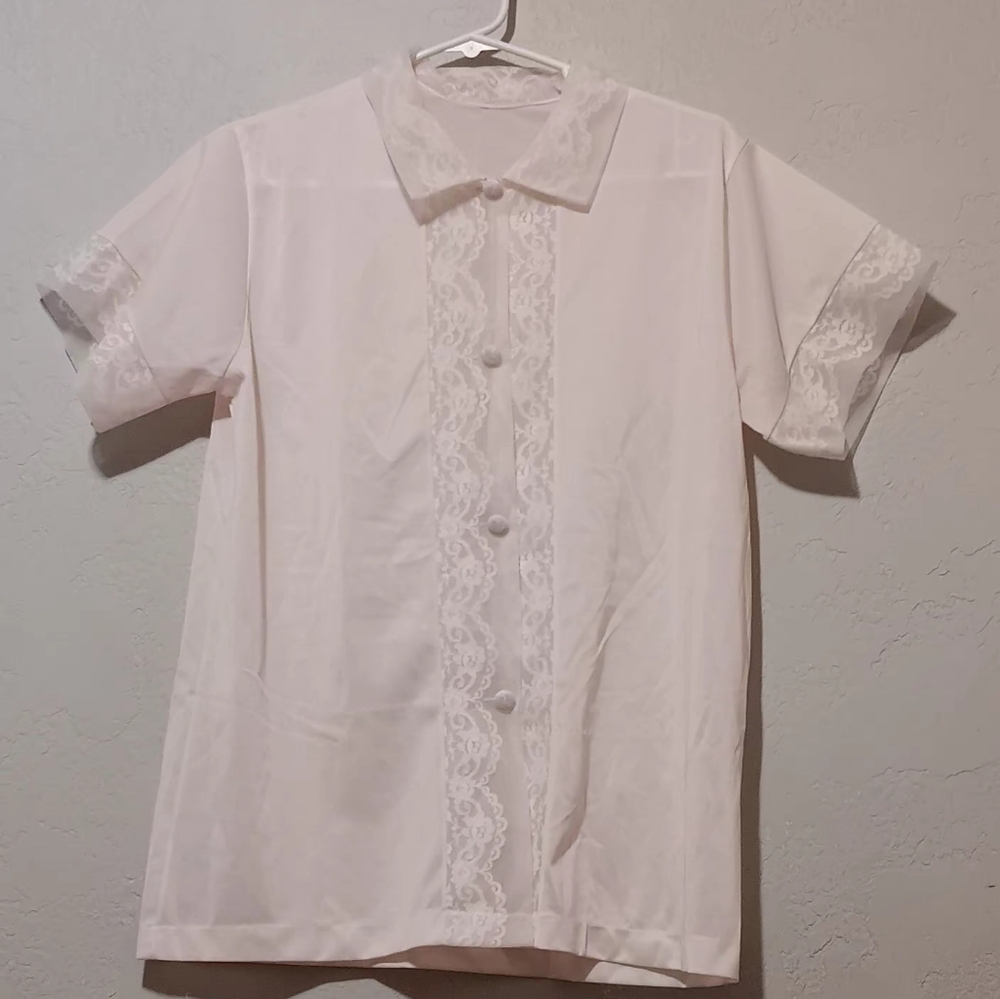 Henson Kickernick‎ Robe  Sz36 Lace Short Sleeve Pink Romantic Y2k Lougewear